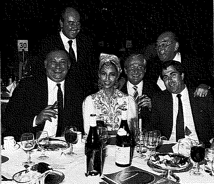 Miss India is the centrepiece of the group which also features Mick Braham