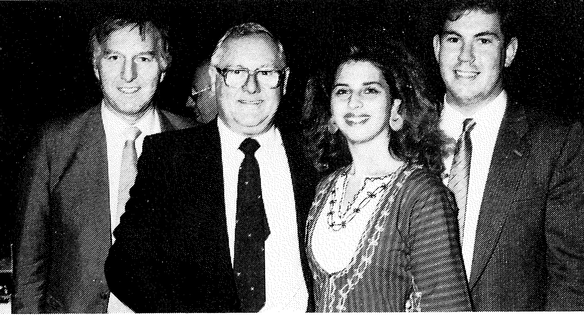 Bill Allen, guests & Miss Cyprus