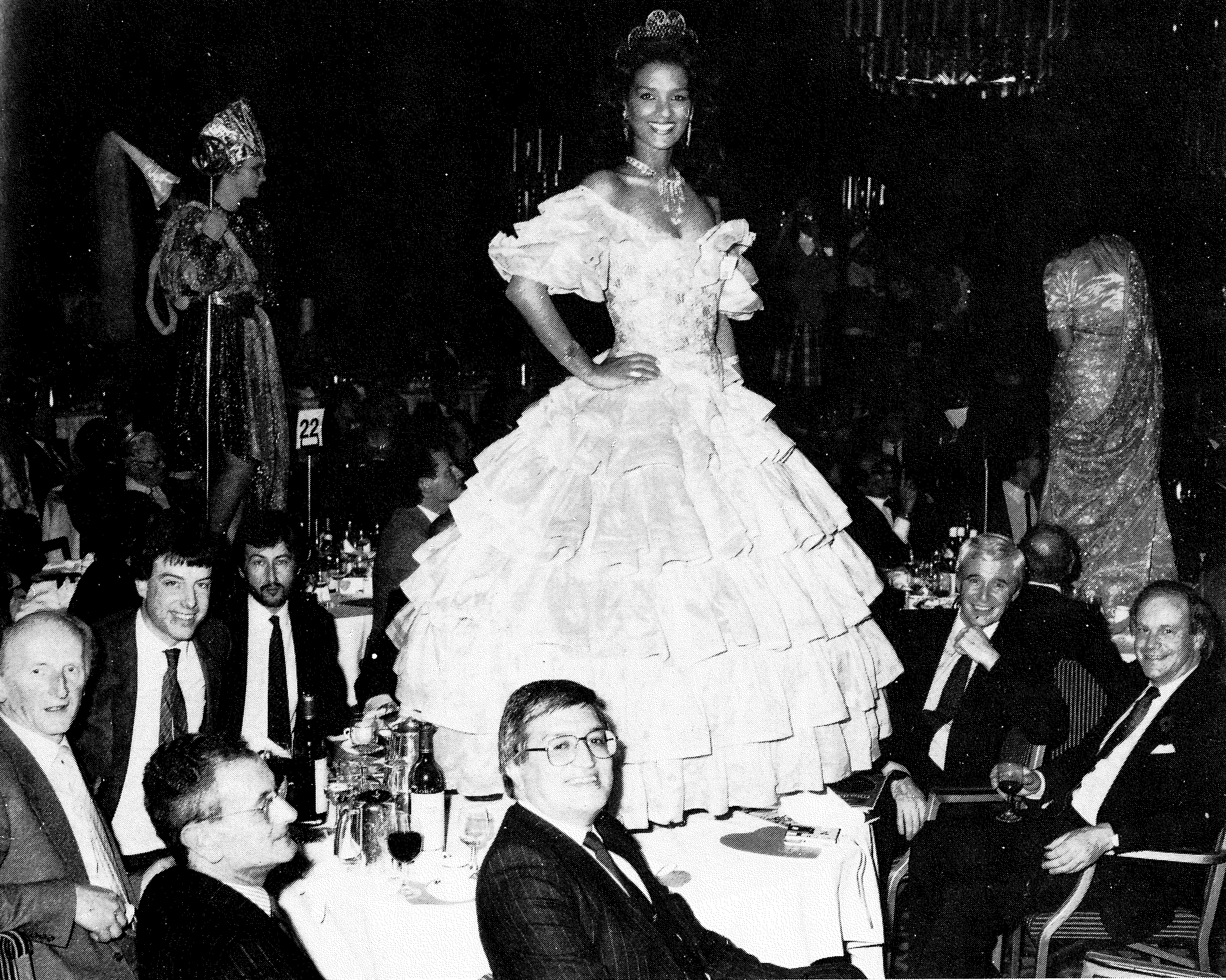 Hugo Amaya-Torres with guests and France