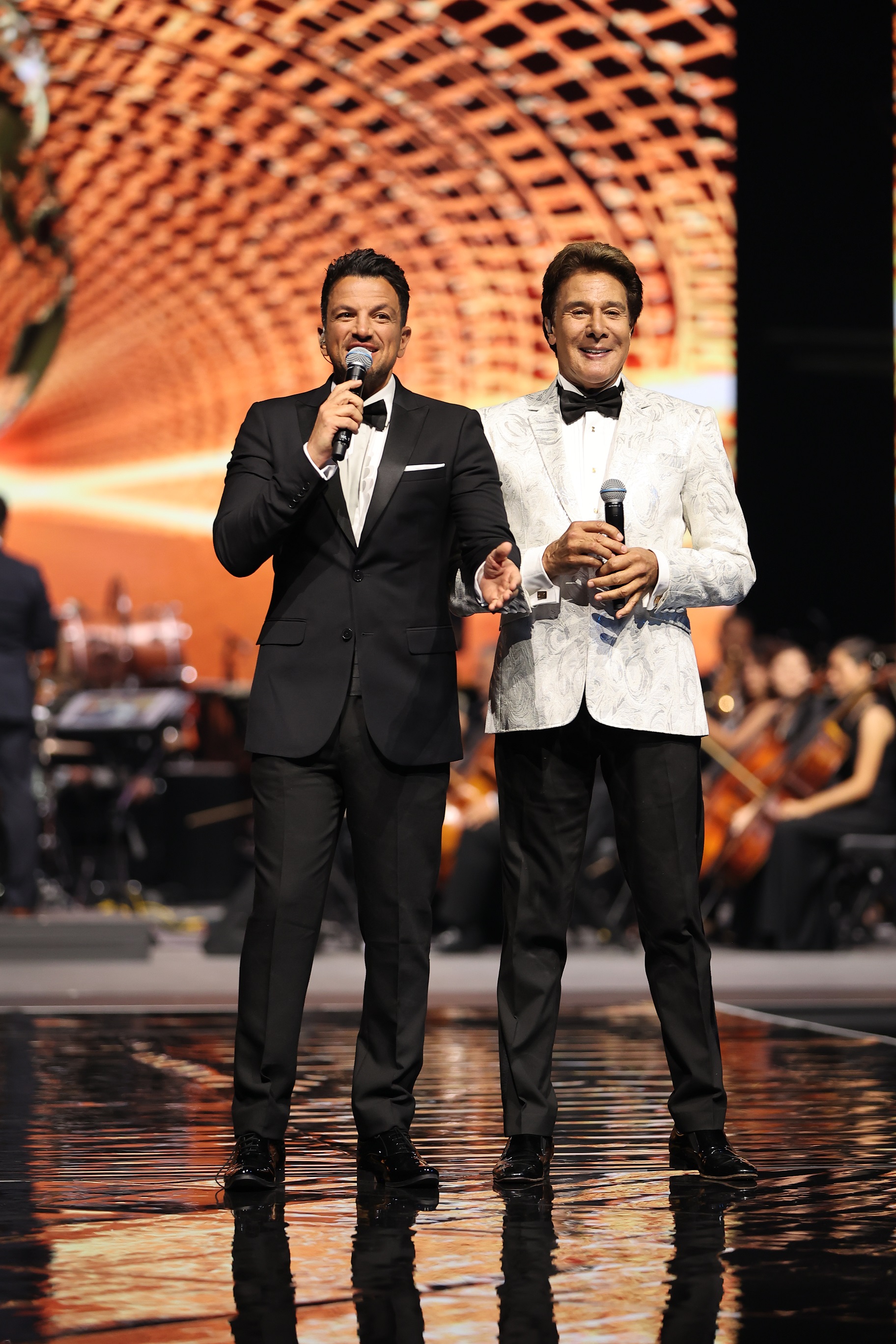 Peter Andre & Fernando Allende