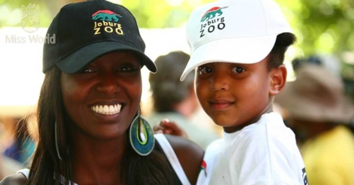 Children's party at Joburg Zoo Miss World