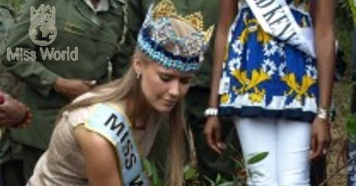Miss World Visit to Kenya Miss World