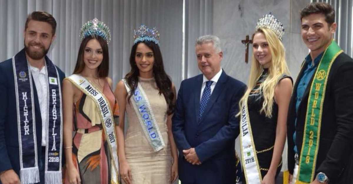 Federal Governor of Brasilia considers funding APAE Miss World