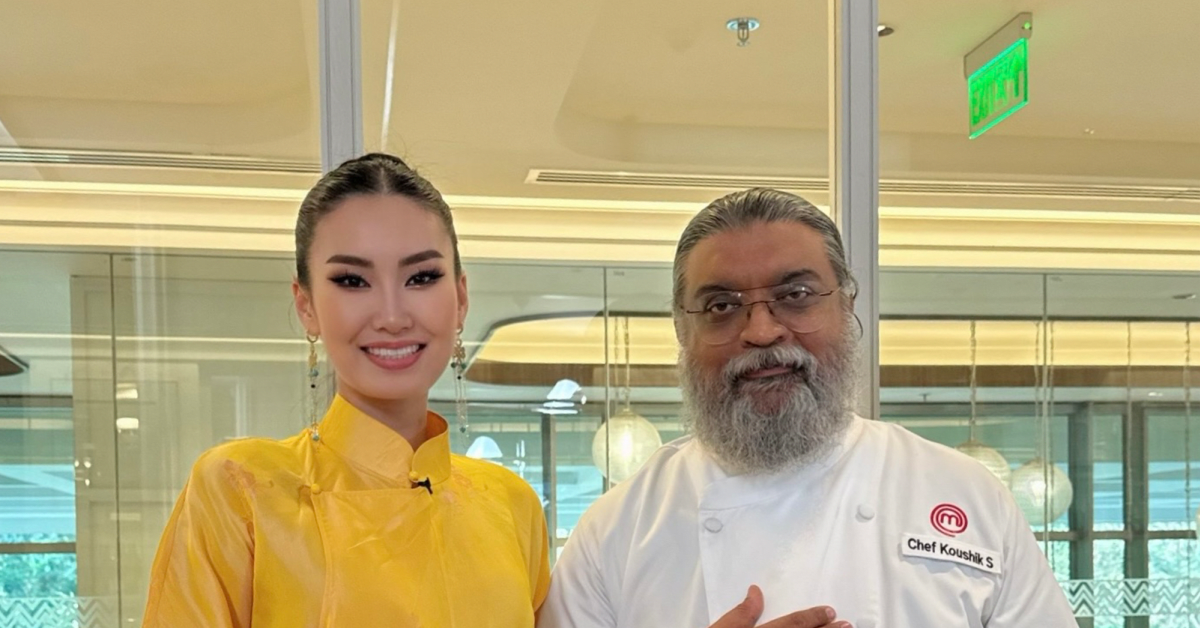 Miss Mongolia meets India's Master Chef - Bolor Bat-Erdene - Miss World ...