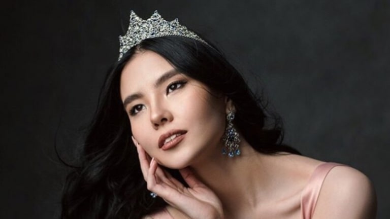 Natalya Stroeva represents Russia! - Miss World
