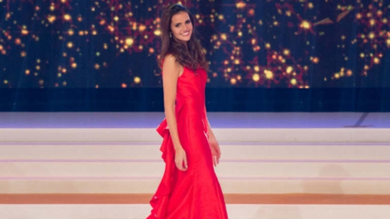 Romanie Schotte Represents Belgium Miss World