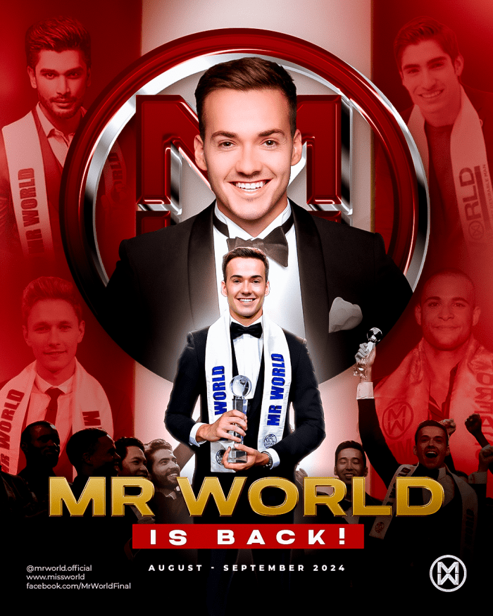 Mr World returns with its biggest production yet! Miss World