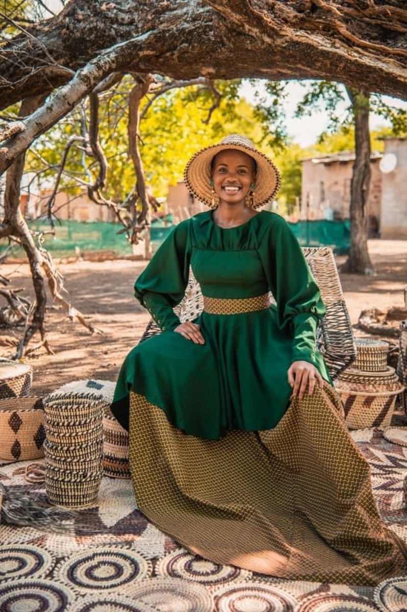Gifted Hands Basket Weaving In Botswana Miss World Botswana