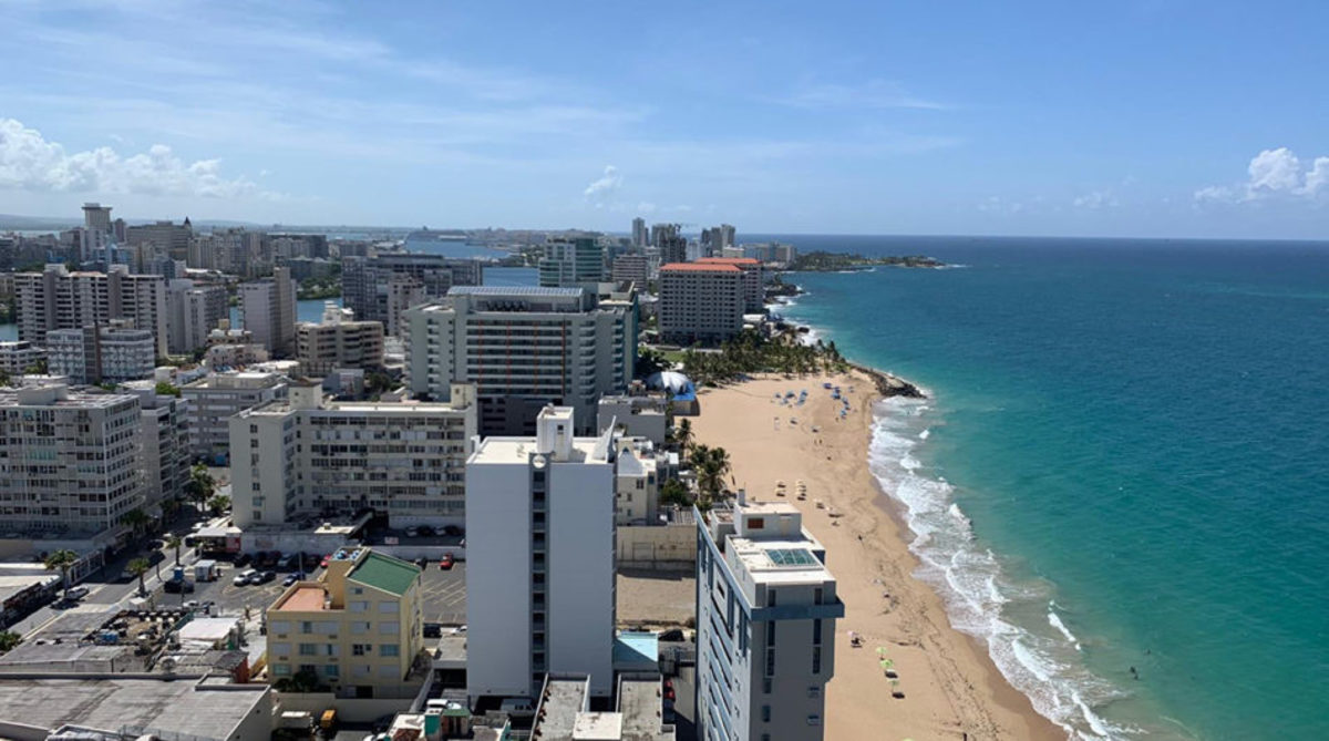 Shree Saini puerto rico view
