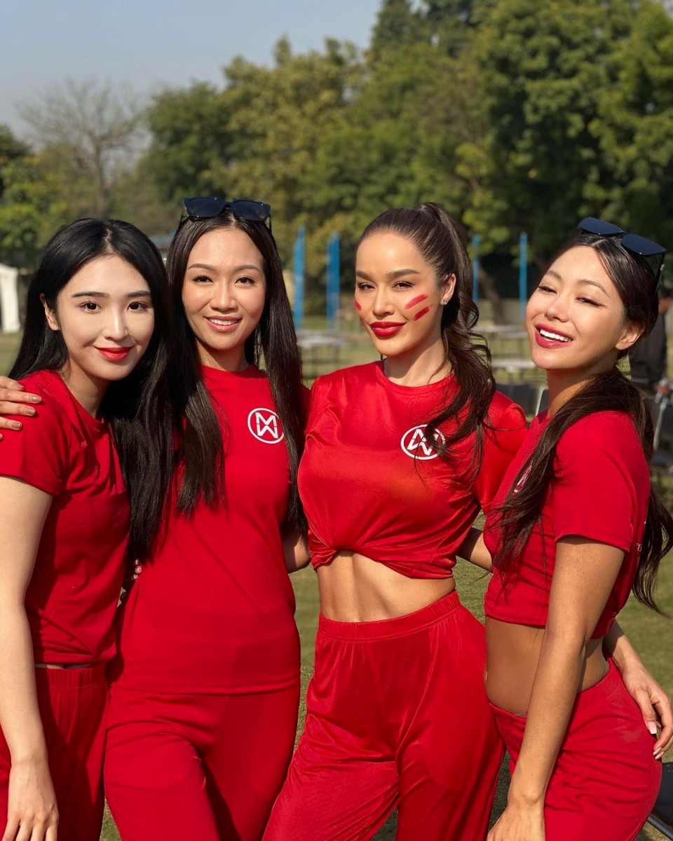 Always fight side by side with my red team - Kexin Xu - Miss World 2023 ...