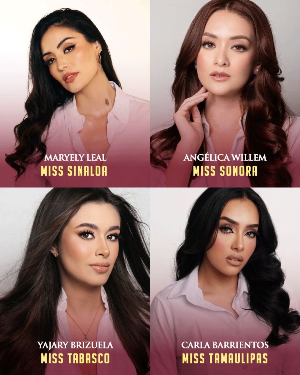 Miss Mexico 2024 will be crowned tonight. Meet the candidates Miss World