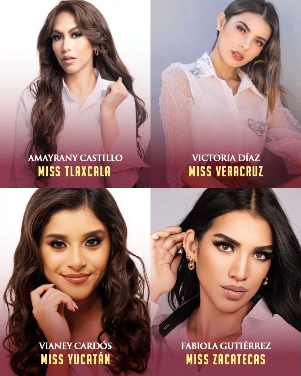 Miss Mexico 2024 will be crowned tonight. Meet the candidates Miss World