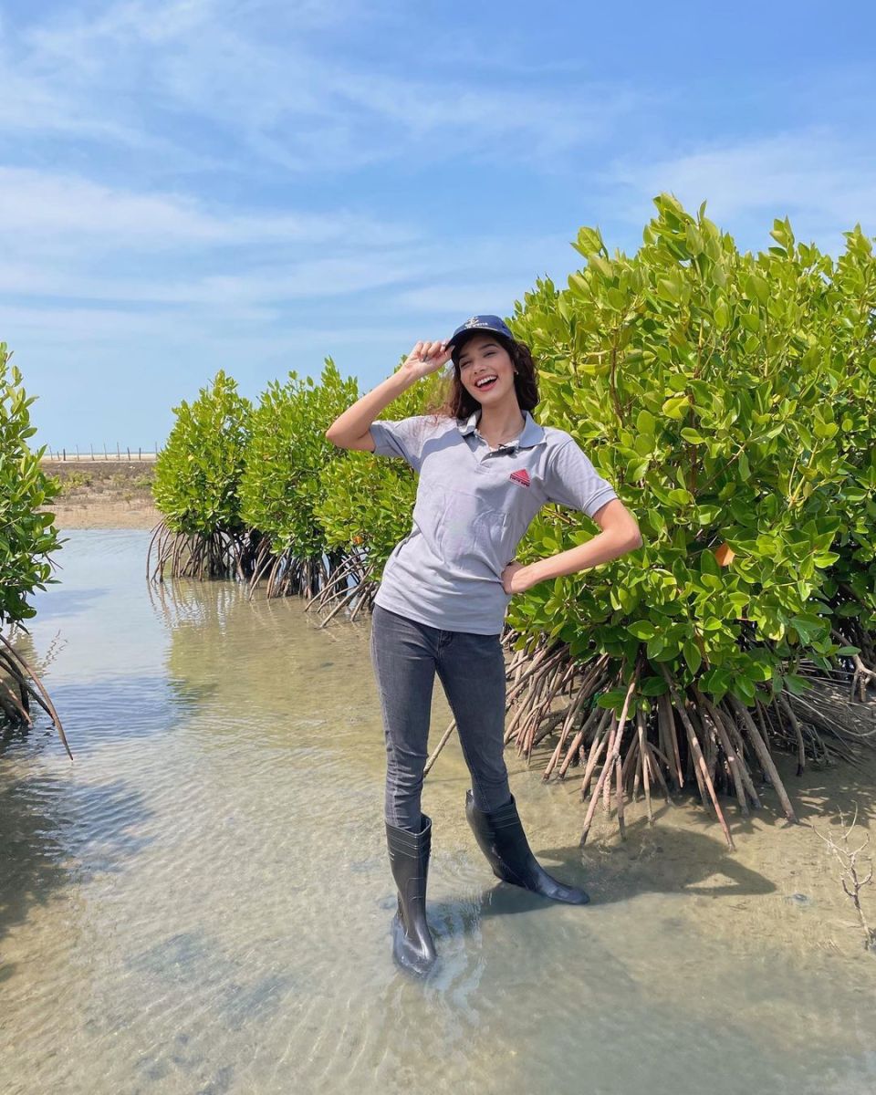 Miss World Sri Lanka 2021 Continues Her Environmental Work Miss World