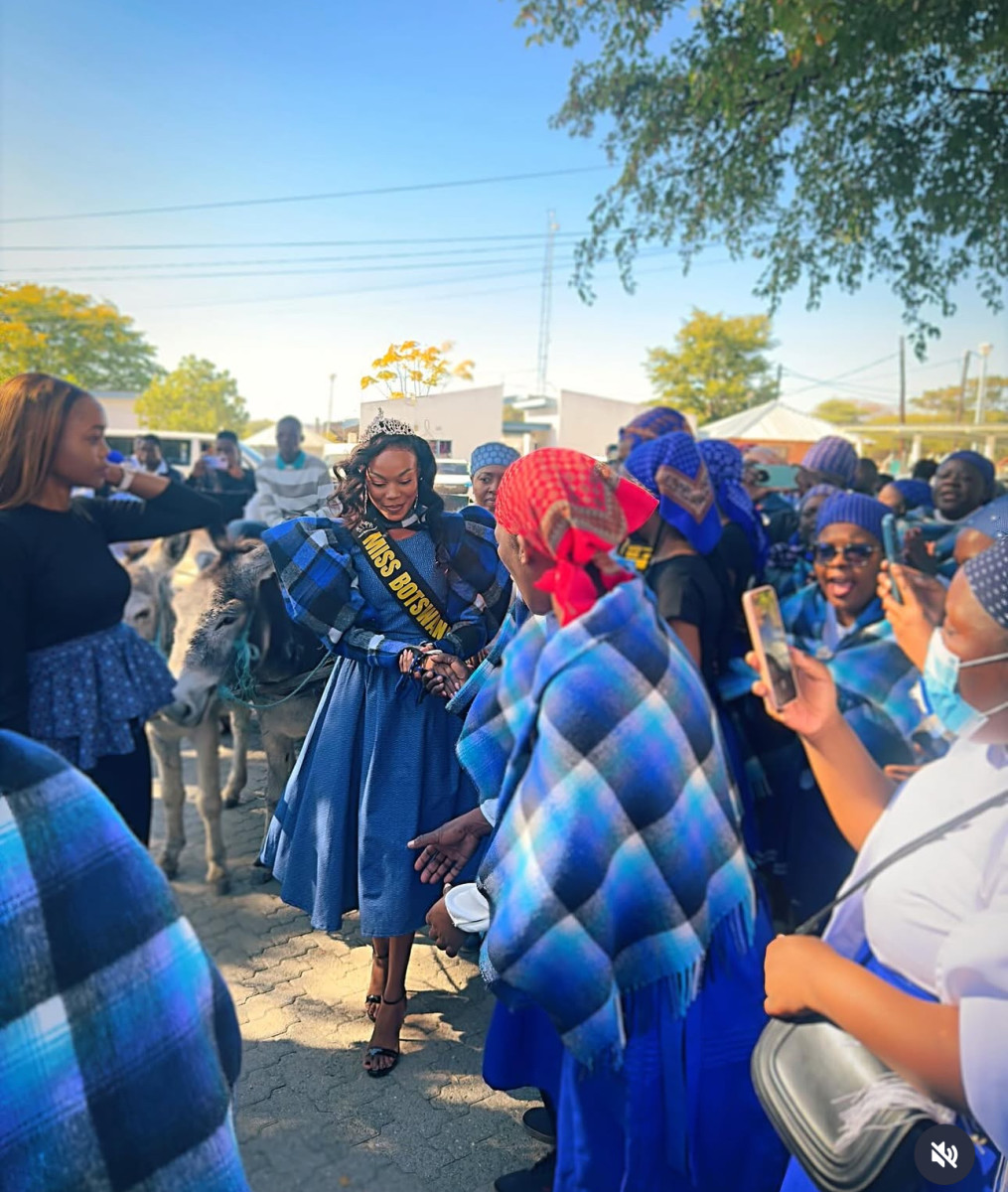 Masunga Family A Royal Welcome: Miss Botswana Welcomed With Enthusiasm and Much Love ...