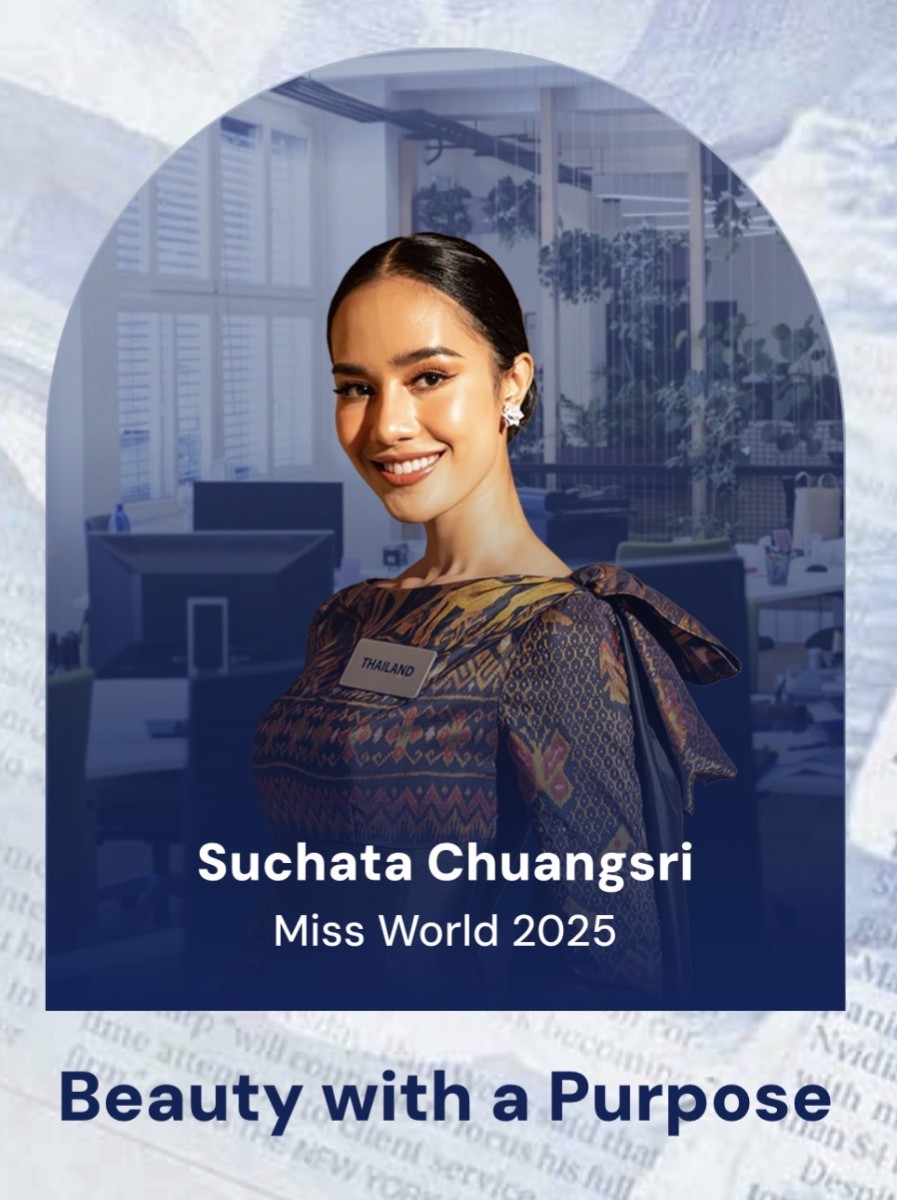 Suchata Miss World 2025 Opal Suchata Chuangsri Named Bangkok Post Woman of the ...